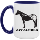 APPALOOSA ART TUMBLER 4HORSE AM15OZ 15oz. Accent Mug