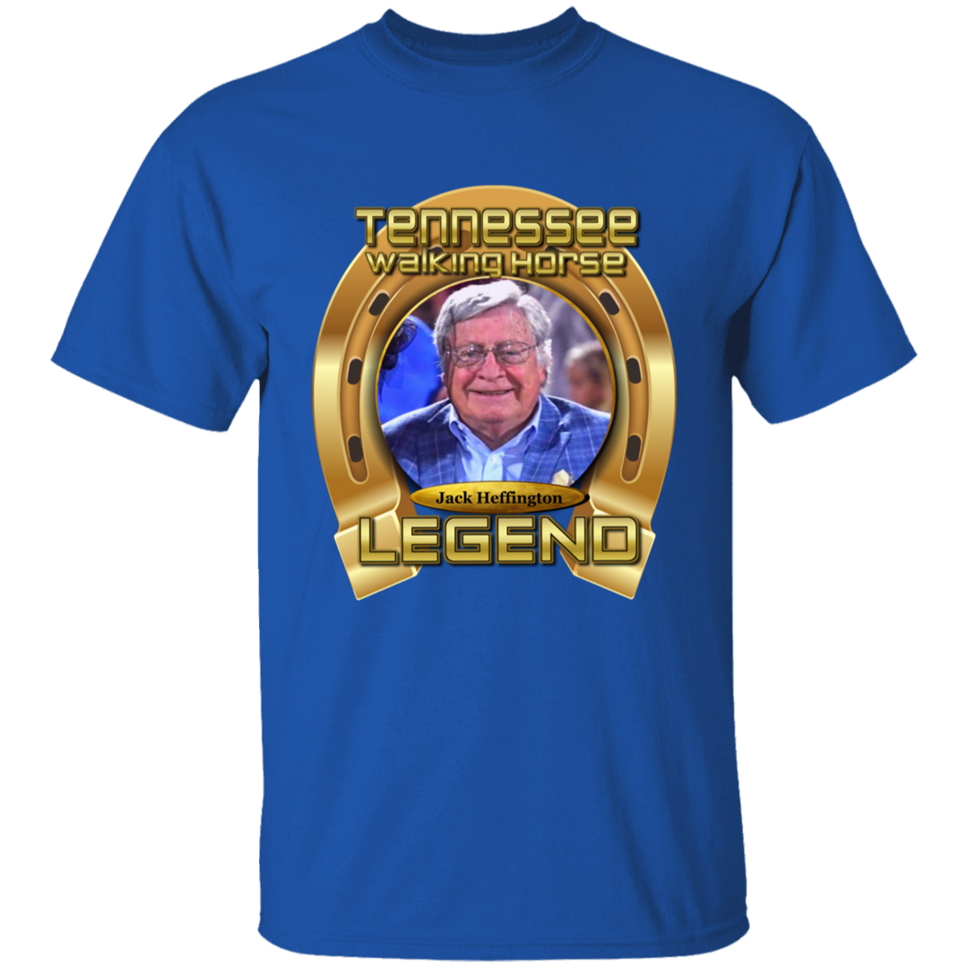 JACK HEFFINGTON (Legends Series) G500B Youth 5.3 oz 100% Cotton T-Shirt