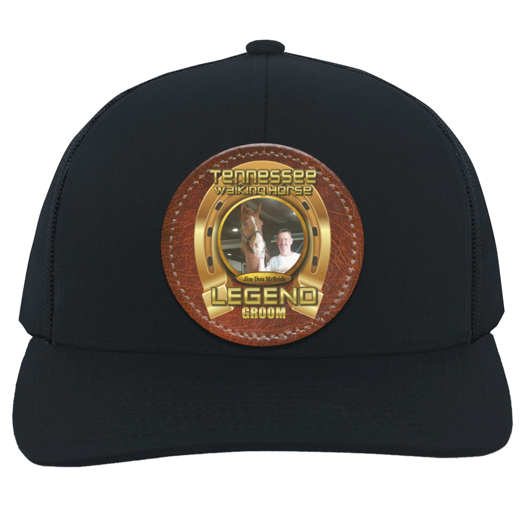 JIM DON MCBRIDE (TWH LEGENDS) HAT 104C Trucker Snap Back - Patch