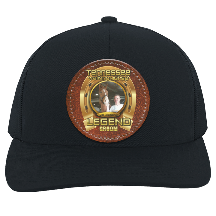 JIM DON MCBRIDE (TWH LEGENDS) HAT 104C Trucker Snap Back - Patch