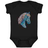 MPS BLUE MAGIC 4424 Infant Fine Jersey Bodysuit
