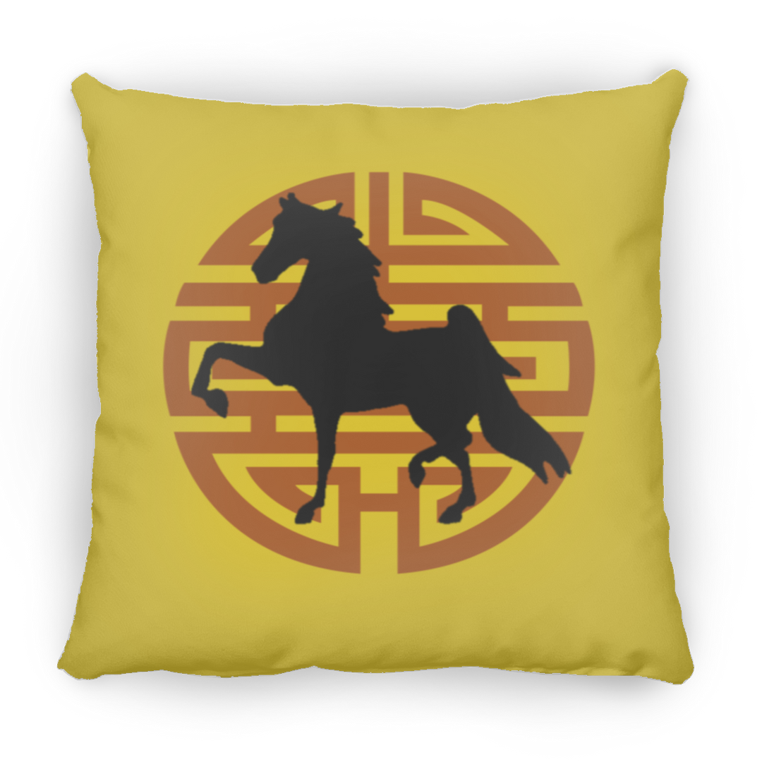 SADDLEBRED JAPANESE ART PILLOWS THREE SIZES