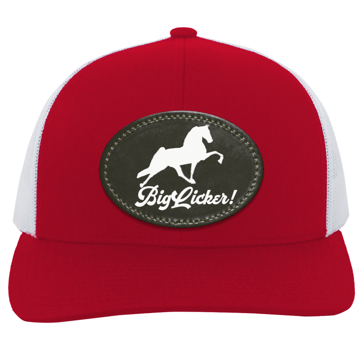 BIG LICKER OVAL 104C Trucker Snap Back - Patch