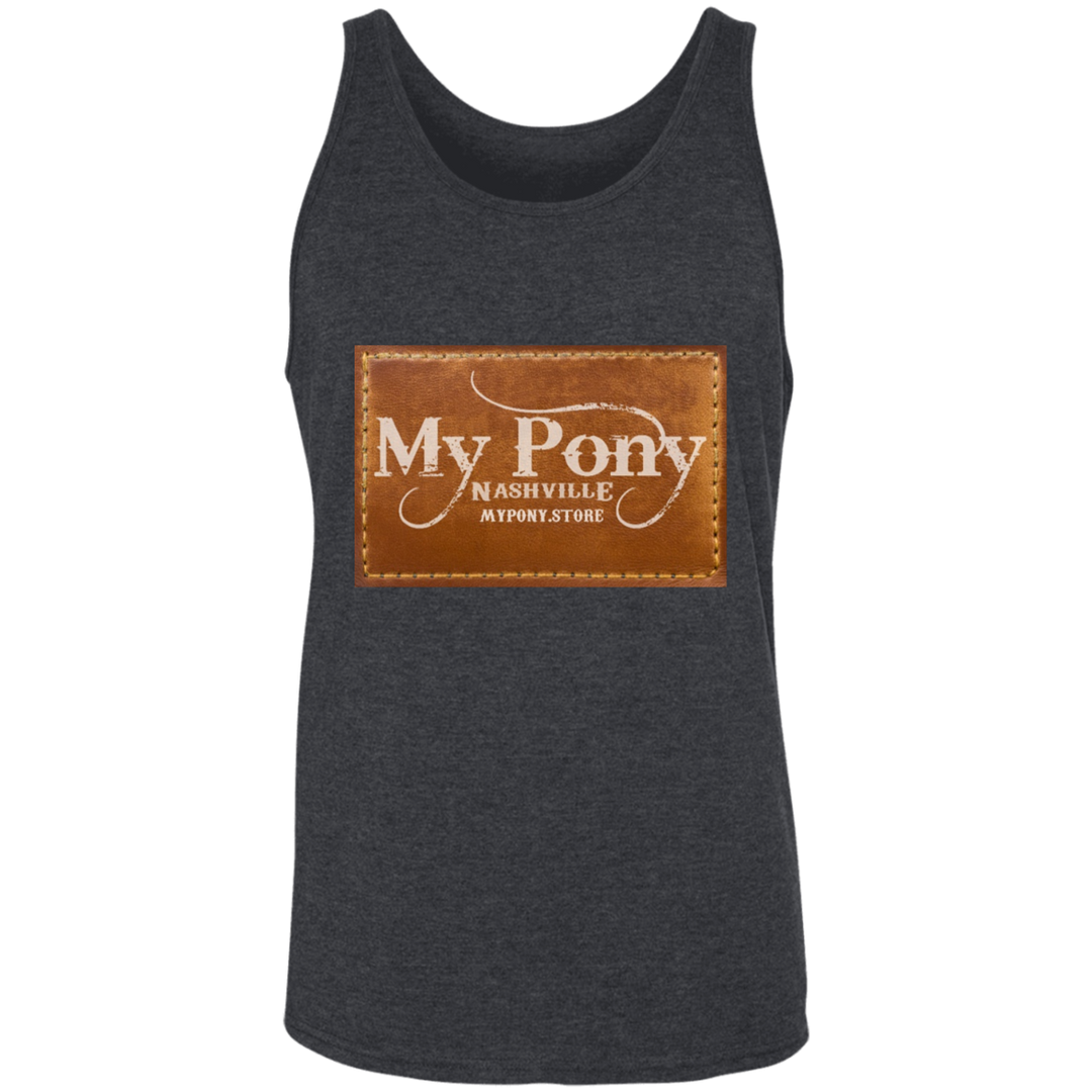 MY PONY NASHVILLE BRAND 3480 Unisex Tank