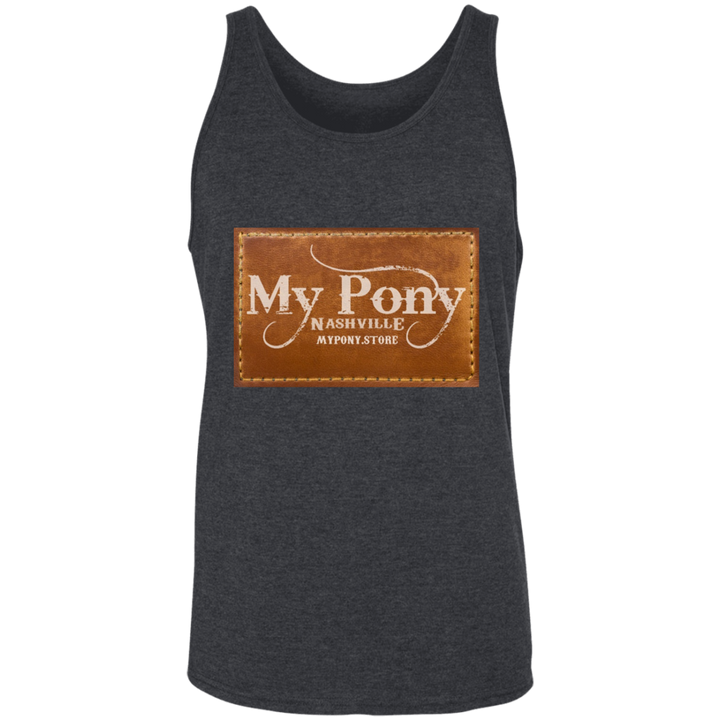 MY PONY NASHVILLE BRAND 3480 Unisex Tank