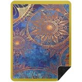 AZTEC 4 BSHL Premium Black Sherpa Blanket 60x80