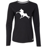 Tennessee Walking Horse Performance (WHITE) 64LTTX Ladies’ Essential Dri-Power Long Sleeve Tee