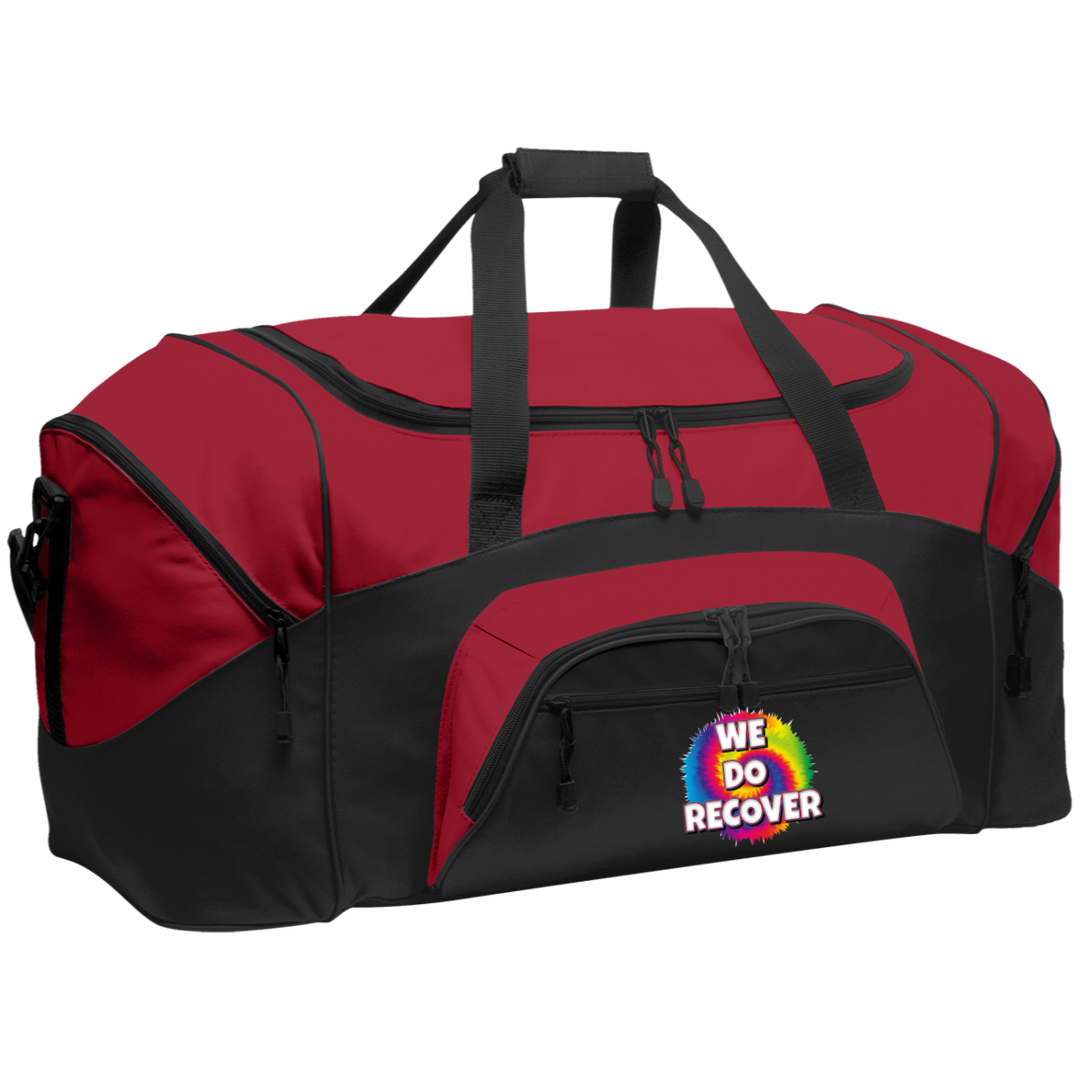 WE DO RECOVER BG99 Colorblock Sport Duffel