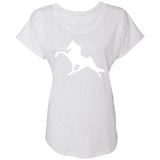 Tennessee Walking Horse Performance (WHITE) NL6760 Ladies' Triblend Dolman Sleeve