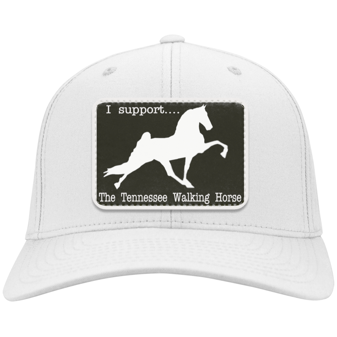 I SUPPORT THE TWH -RECTANGLE CP80 Twill Cap - Patch