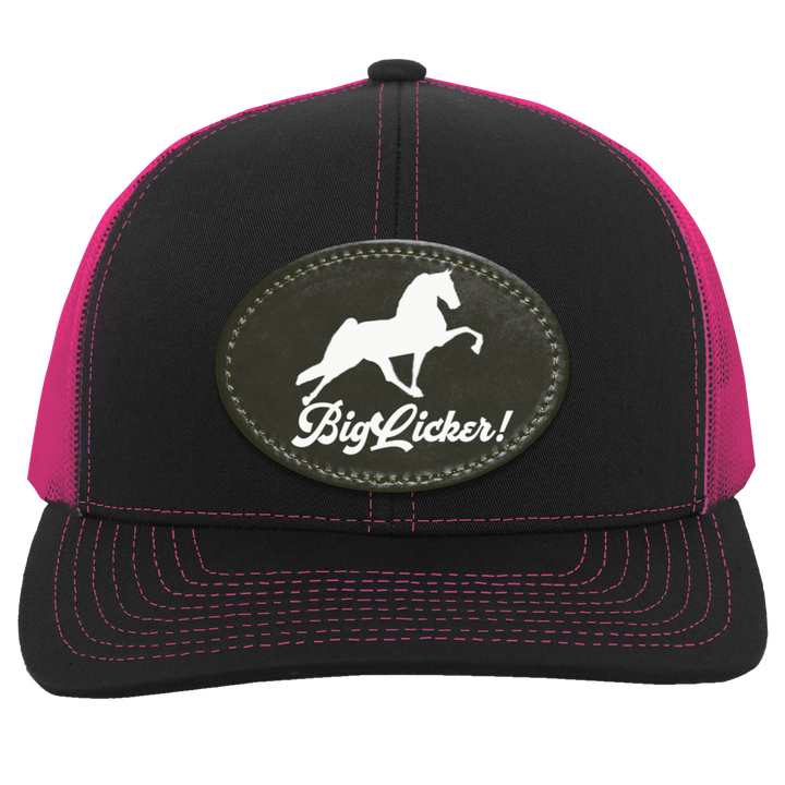 BIG LICKER OVAL 104C Trucker Snap Back - Patch