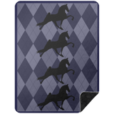 TWH PERFORMANCE ARGLE BLANKET BSHL Premium Black Sherpa Blanket 60x80