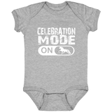 CELEBRATION MODE PLEASURE TWH HORSE (2) 4424 Infant Fine Jersey Bodysuit