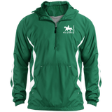 MISSOURI FOX TROTTER (white) 4HORSE JST63 Unisex Colorblock Raglan Anorak