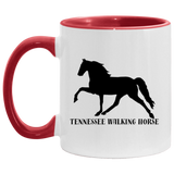 Tennessee Walker (black) 4HORSE AM11OZ 11 oz. Accent Mug