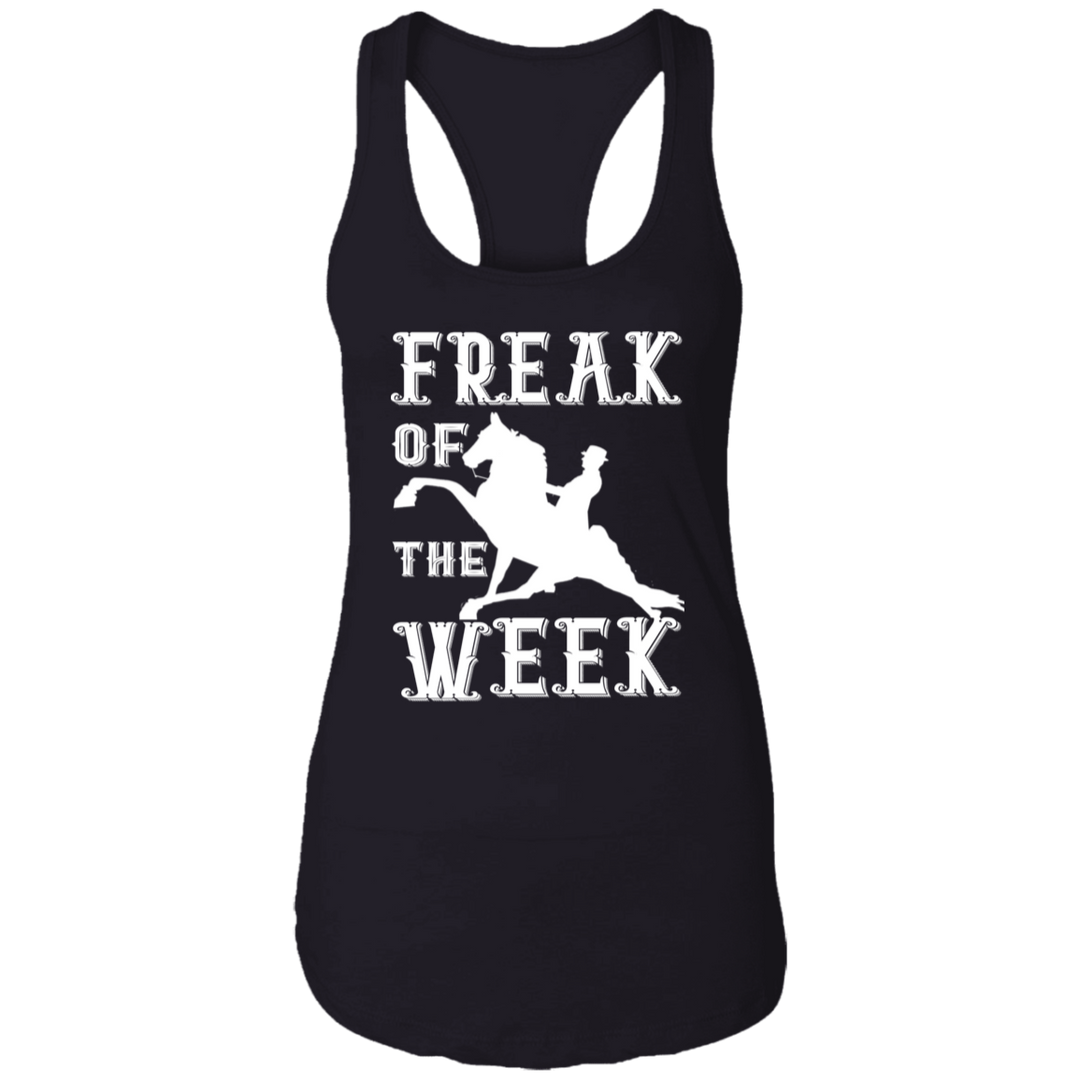 FREAK OF THE WEEK (WHITE) NL1533 Ladies Ideal Racerback Tank