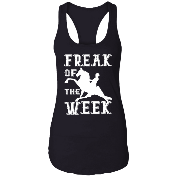 FREAK OF THE WEEK (WHITE) NL1533 Ladies Ideal Racerback Tank
