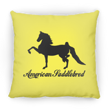 American Saddlebred 2 (black) PILLOWS THREE SIZES