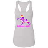 TIE DYE WALK ON NL1533 Ladies Ideal Racerback Tank