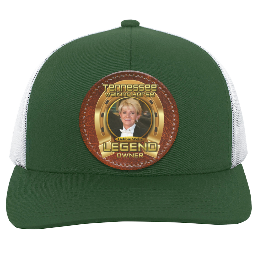 DEBBIE WELLS (TWH LEGENDS) HAT 104C Trucker Snap Back - Patch