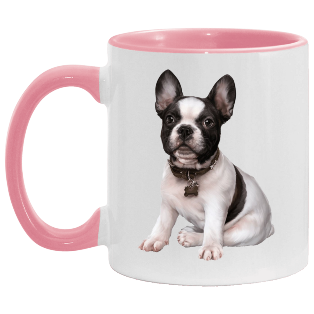 FRENCHIE PUPPY (5) AM11OZ 11 oz. Accent Mug