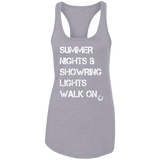 Summer Nights Showring Lights Walk On NL1533 Ladies Ideal Racerback Tank