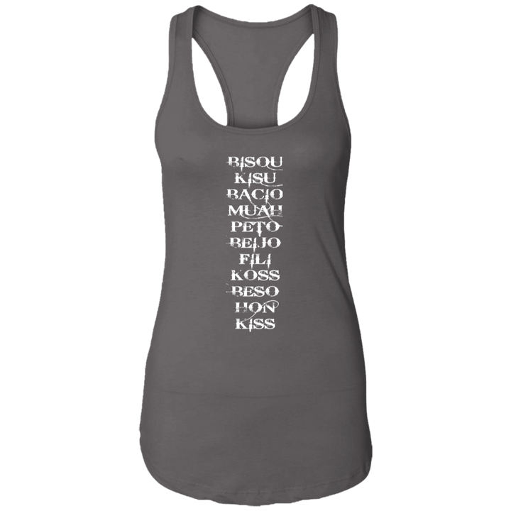 OLD983INWHITE NL1533 Ladies Ideal Racerback Tank