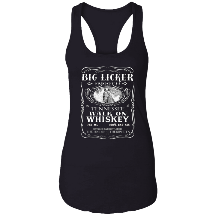 BIG LICKER SMOOTH NL1533 Ladies Ideal Racerback Tank