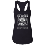 BIG LICKER SMOOTH NL1533 Ladies Ideal Racerback Tank