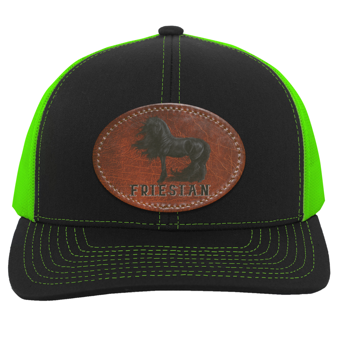 FRIESIAN ON LEATHER 104C Trucker Snap Back - Patch