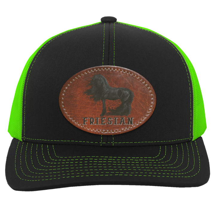 FRIESIAN ON LEATHER 104C Trucker Snap Back - Patch