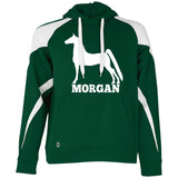 Morgan 229546 Athletic Colorblock Fleece Hoodie