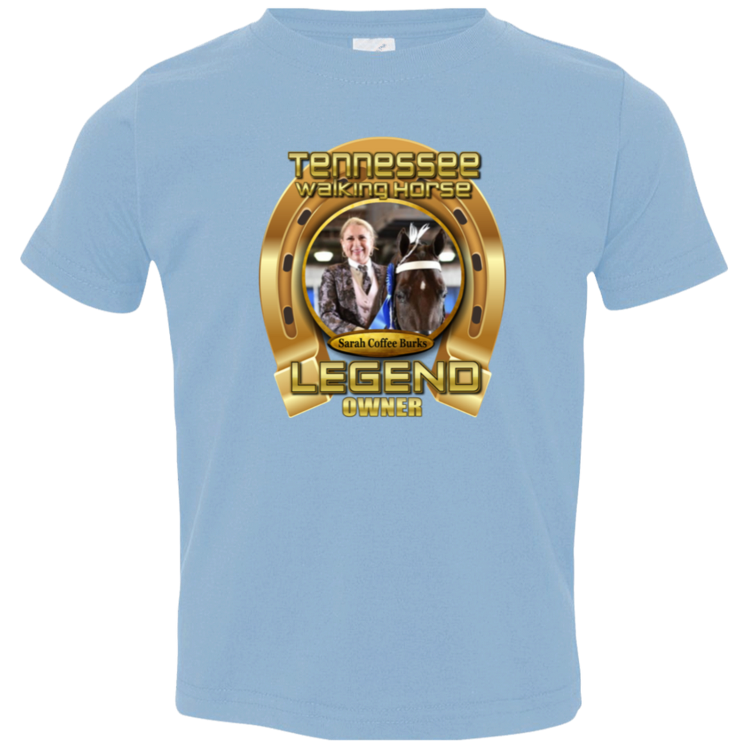SARAH COFFEE BURKS (TWH LEGENDS) 3321 Toddler Jersey T-Shirt