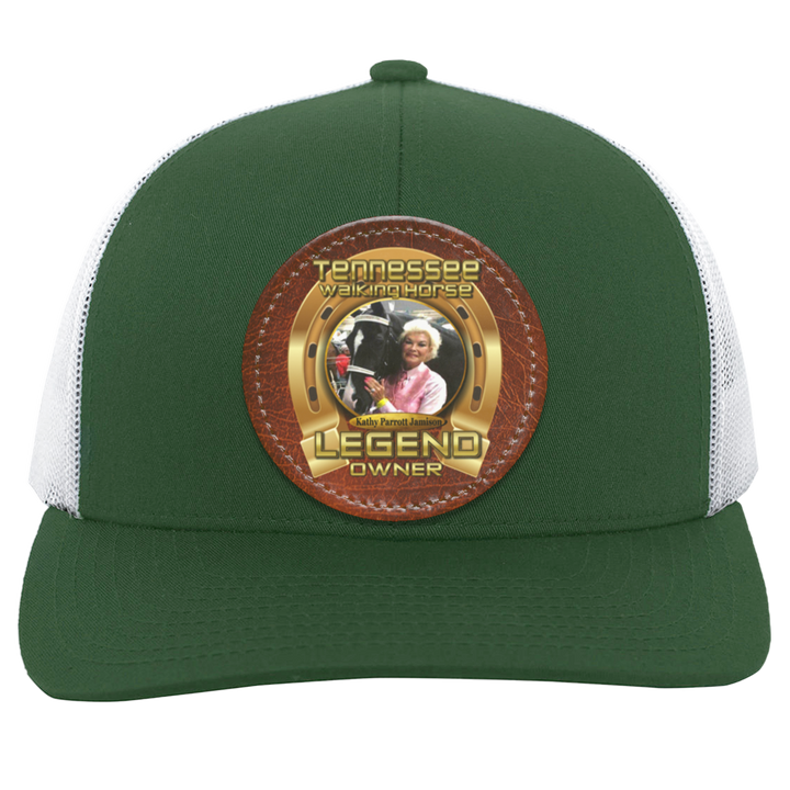KATHY PARROTT JAMISON (TWH LEGENDS) HAT 104C Trucker Snap Back - Patch