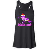 TIE DYE WALK ON B8800 Flowy Racerback Tank