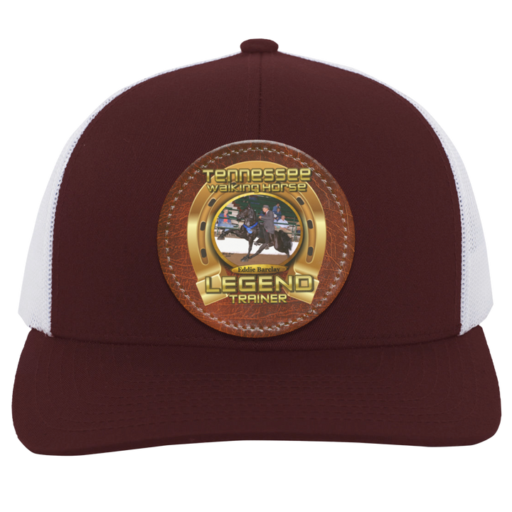 EDDIE BARCLAY (TWH LEGENDS) HAT 104C Trucker Snap Back - Patch