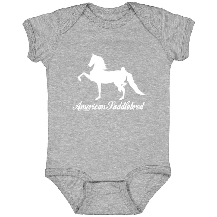 AMERICAN SADDLEBRED 4424 Infant Fine Jersey Bodysuit