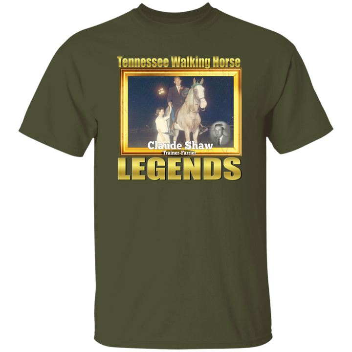 CLAUDE SHAW (Legends Series) G500 5.3 oz. T-Shirt