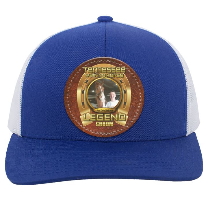 JIM DON MCBRIDE (TWH LEGENDS) HAT 104C Trucker Snap Back - Patch