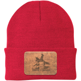 TURNIN AND BURNIN ON LEATHER CP90 Knit Cap - Patch