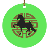 SADDLEBRED JAPANESE ART SUBORNC Circle Ornament
