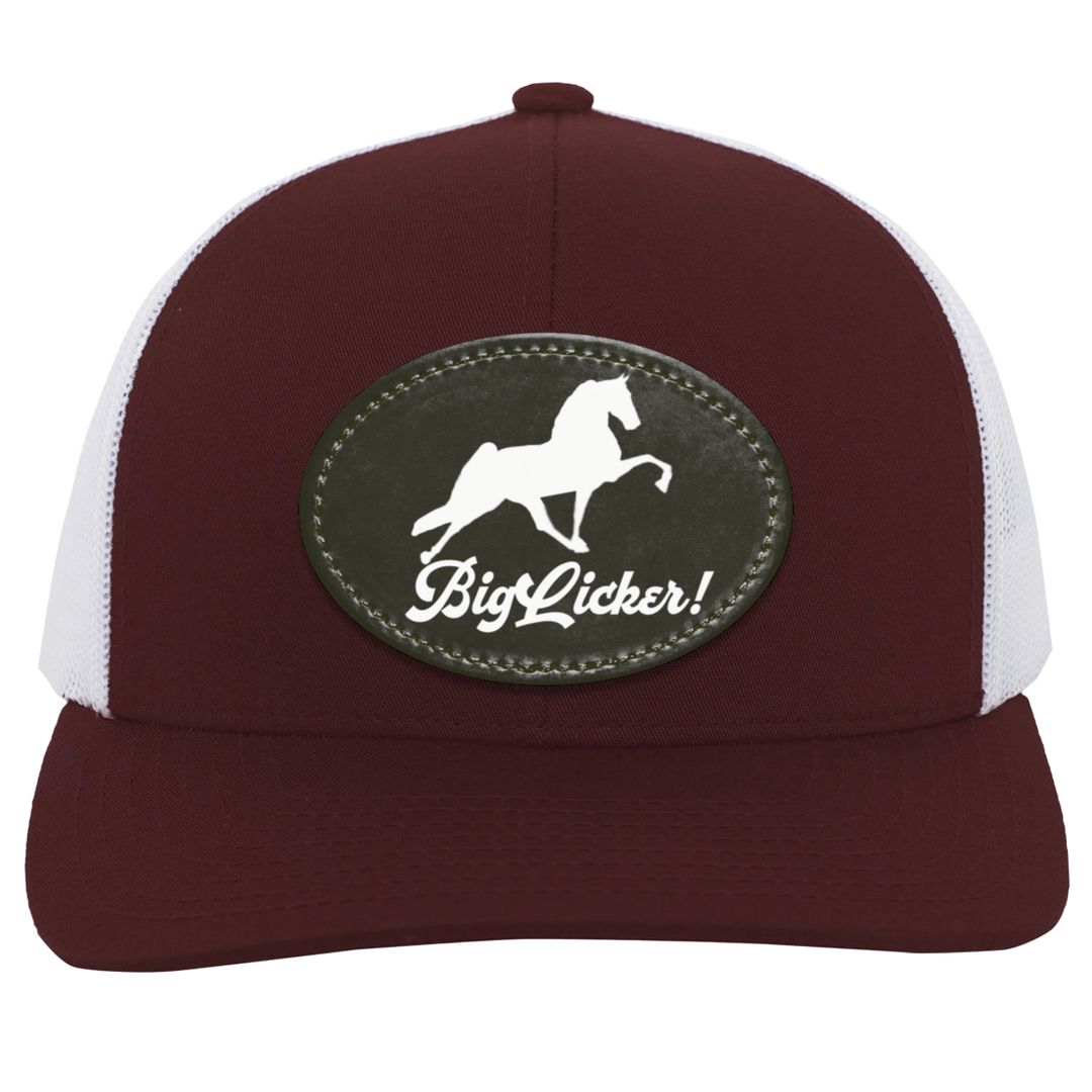 BIG LICKER OVAL 104C Trucker Snap Back - Patch