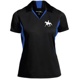 MFT LADY FINAL ART WHITE LST655 Ladies' Colorblock Performance Polo