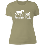 BORN TO WALK NL3900 Ladies' Boyfriend T-Shirt