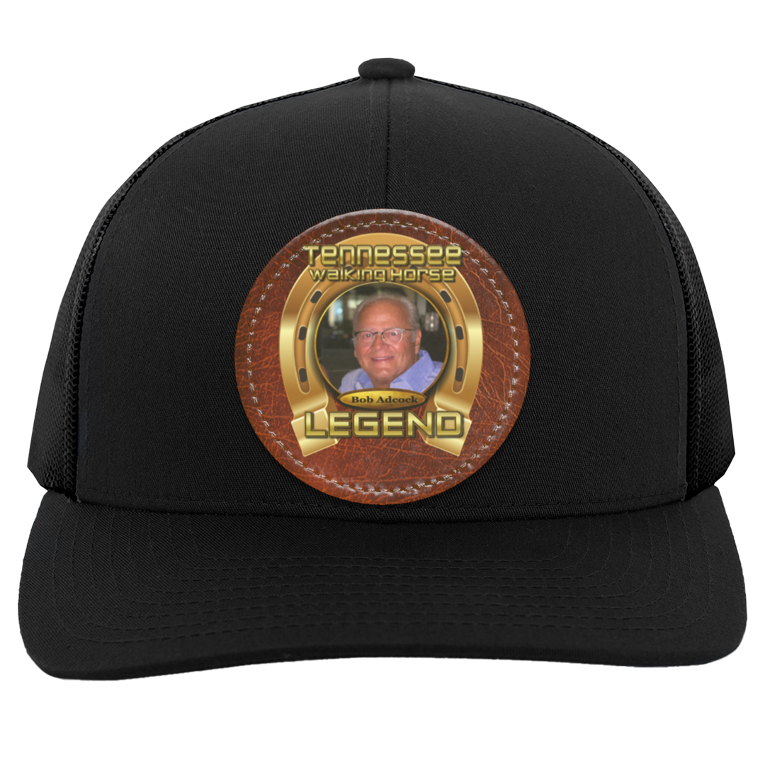 BOB ADCOCK (TWH LEGENDS) HAT 104C Trucker Snap Back - Patch