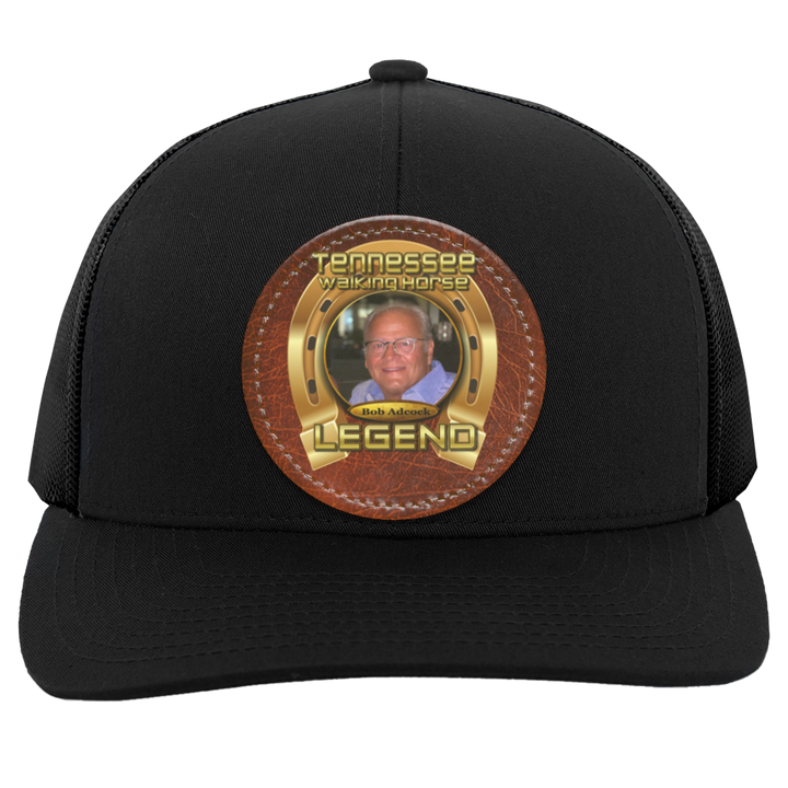 BOB ADCOCK (TWH LEGENDS) HAT 104C Trucker Snap Back - Patch