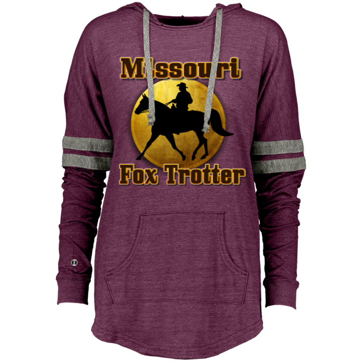MISSOURI FOX TROTTER 1 229390 Ladies Hooded Low Key Pullover