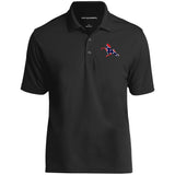 Rebel on the Rail Tennessee Walking Horse Performance K110 Dry Zone UV Micro-Mesh Polo