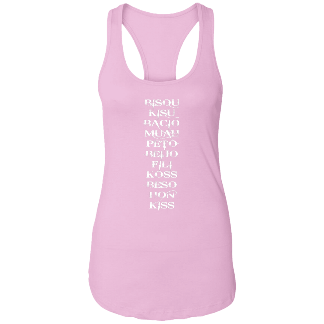 OLD983INWHITE NL1533 Ladies Ideal Racerback Tank