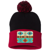 DUTTON RANCH 1 SP15 Pom Pom Knit Cap - Patch